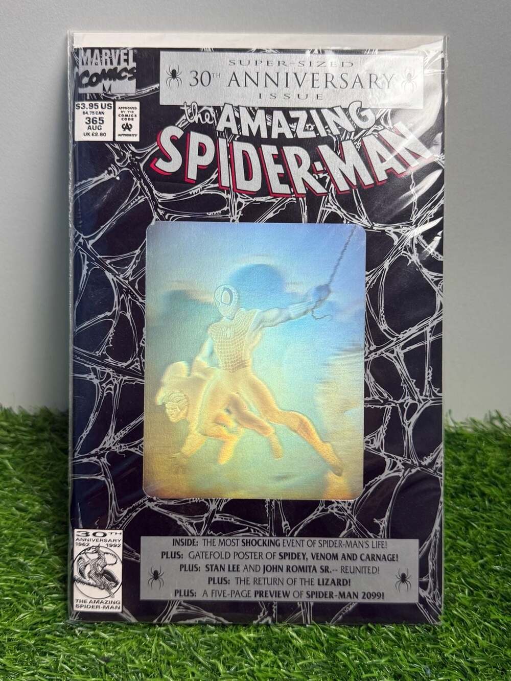 Marvel Comics The Amazing Spider-Man #365 30th Anniversary Hologram Comic